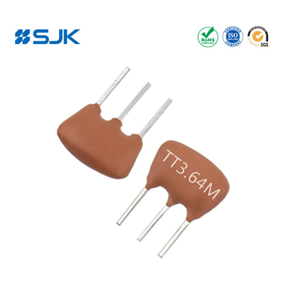 خرید 1.79 ~ 60MHz DIP 3 پین ZTA Resonator 10 * 7.5 * 5.0mm برای امنیت online manufacture