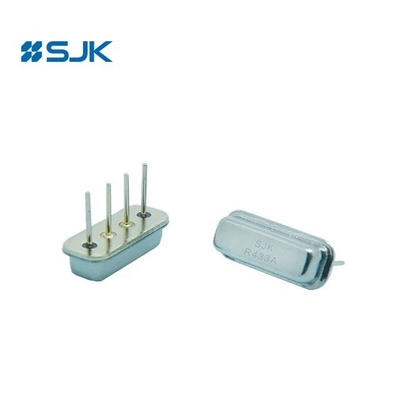 خرید 10 ولت ذخیره سازی 4 پین DIP Saw Resonator مصرف کم و 2.1dB از دست دادن ورودی تولید آنلاین