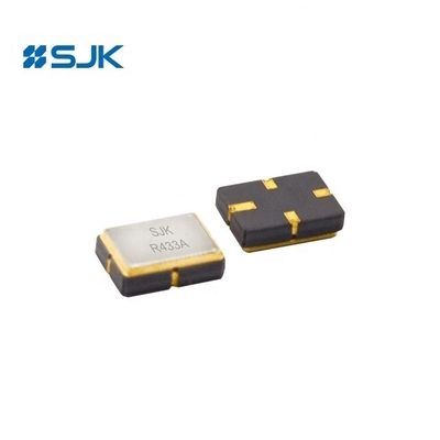 خرید SMD QCC4A SAW Resonator 5.0 X 3.5 برای کنترل از راه دور هشدار امنیتی مطابق با RoHS Pb Free 315MHz تا 868MHz تولید آنلاین