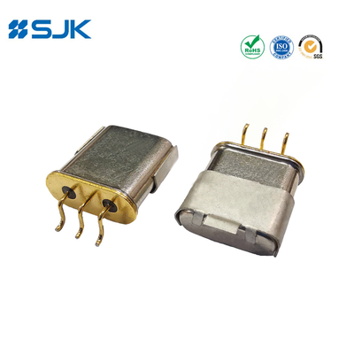 خرید SMD نوع 3 پین 49TMJ فلتر کریستالی 10.7MHz فاصله کانال 12.5KHz 3dB ±3.75KHz پهنای باند online manufacture