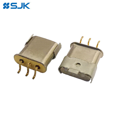 خرید SMD 3 پین فلتر کریستالی UM-1MJ پشتیبانی از 21.7MHz تا 45MHz برای تله متری بی سیم online manufacture