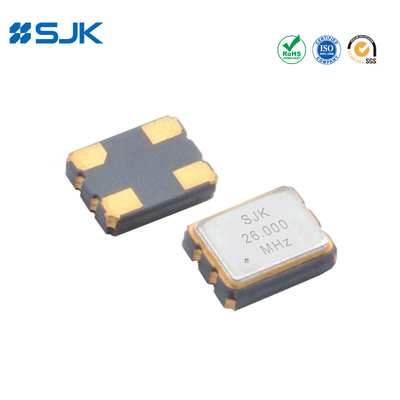 خرید 26MHz 3.3V TCXO 2520 خروجی امواج سینوس برش داده شده ± 0.5ppm -40- 85C ثبات فرکانس بالا تولید آنلاین