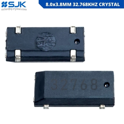 صنعت و تجارت 8038 32.768kHz ساعت کریستال 8.0x3.8mm 4pin 12.5pF 20ppm 308C -SJK-