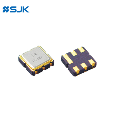 SMD DCC6C SAW Resonator 3 * 3mm برای الکترونیک خودکار و کنترل از راه دور