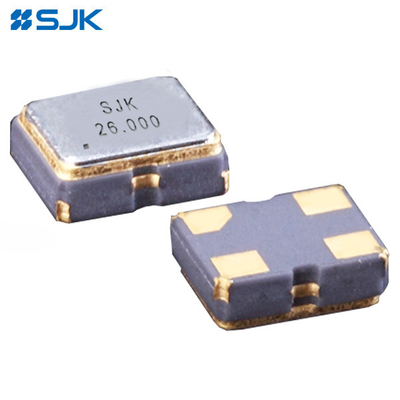 1N سری SMD 2016 کریستال نوسانگر 1MHz تا 220MHz ثبات بالا Jitter پایین برای ارتباطات تلفن همراه