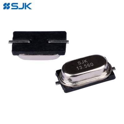6P سری M49SMD واحد کریستالی 7 X 4mm اندازه 6.7458MHz تا 50MHz برای دستگاه های صنعتی